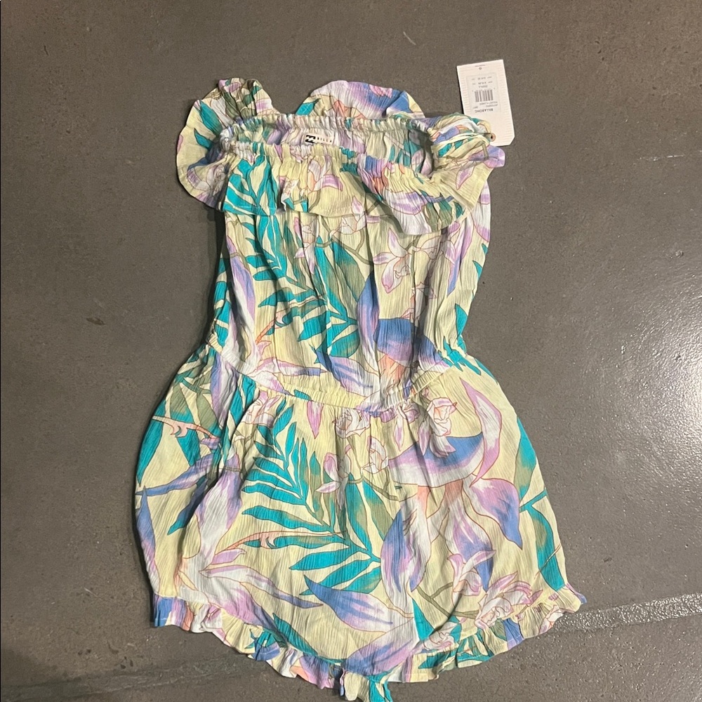 Billabong Pastel Floral Romper